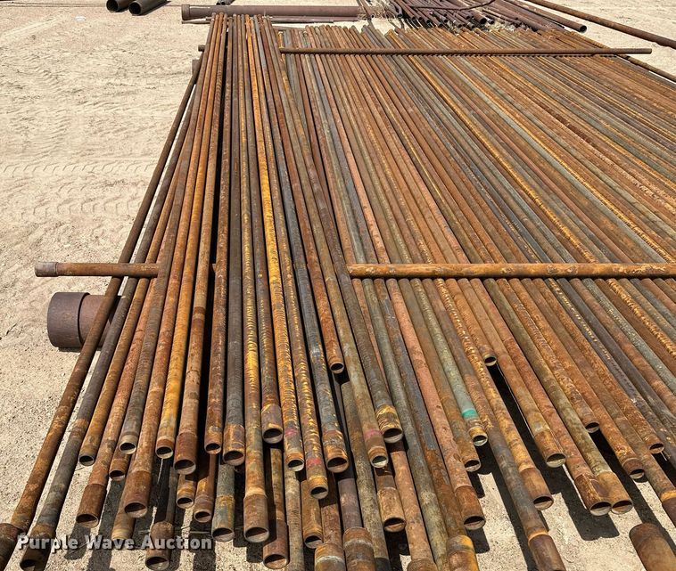 image for item JJ9930 Approximately 100 joints of 2 3/8" diameter pipe