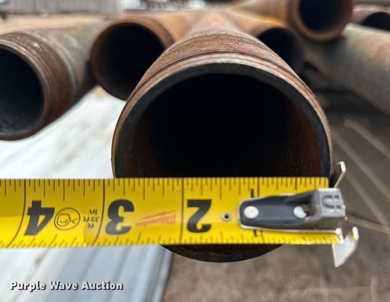 image for item JJ9931 Approximately 100 joints of 2 7/8" diameter pipe