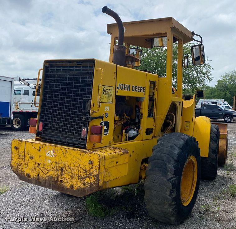 image for item KB9436 John Deere 544D  wheel loader