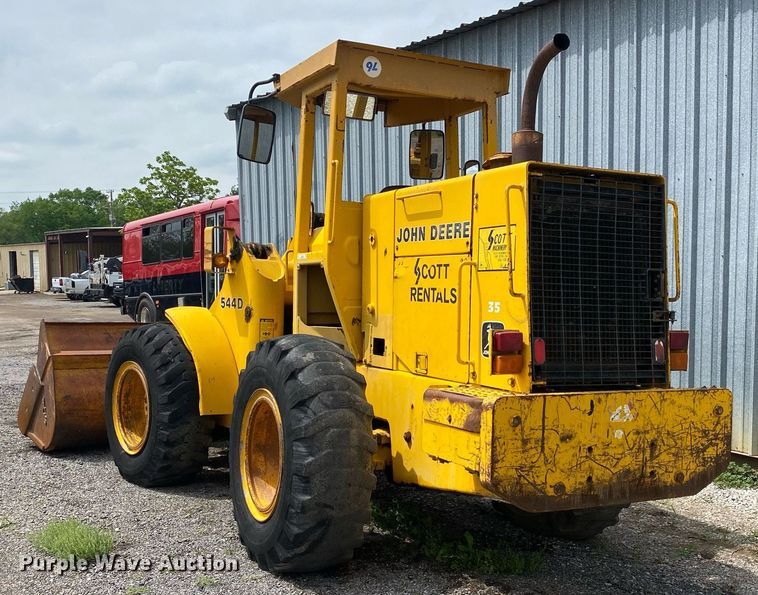image for item KB9436 John Deere 544D  wheel loader