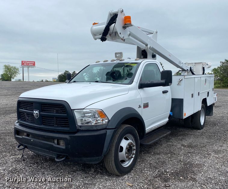 image for item KB9443 2012 Dodge Ram 4500HD  bucket truck