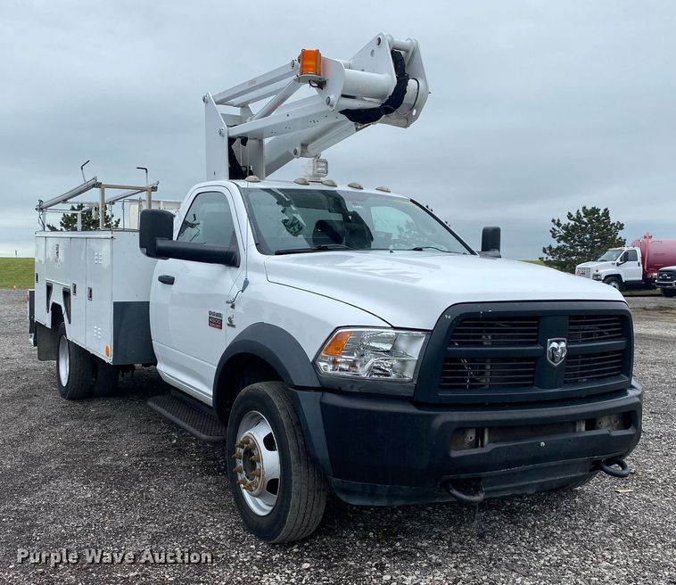 image for item KB9443 2012 Dodge Ram 4500HD  bucket truck