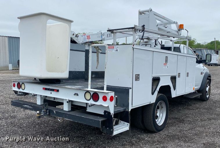 image for item KB9443 2012 Dodge Ram 4500HD  bucket truck