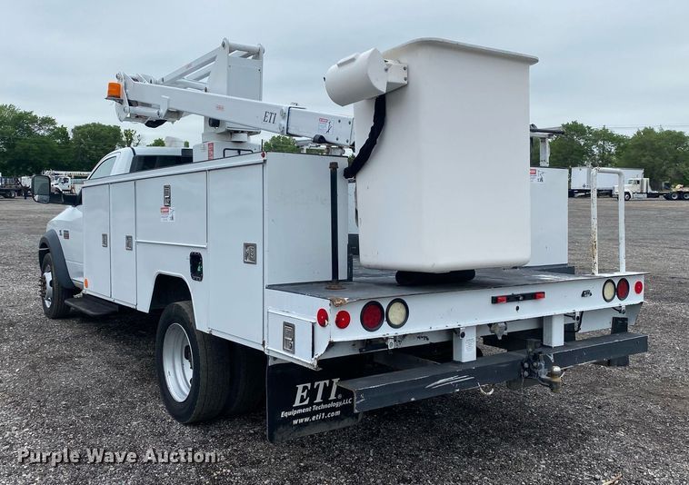 image for item KB9443 2012 Dodge Ram 4500HD  bucket truck