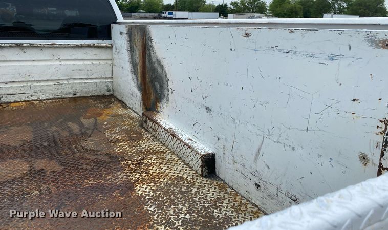 image for item KB9444 2001 Dodge Ram 3500  Quad Cab utility bed pickup truck