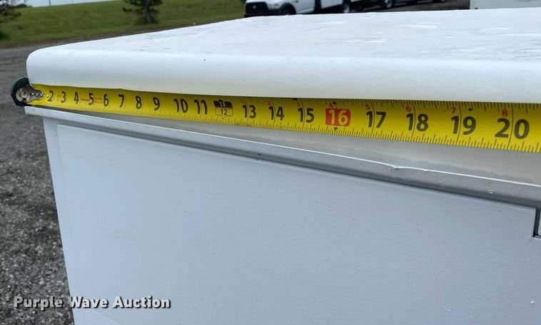 image for item KB9444 2001 Dodge Ram 3500  Quad Cab utility bed pickup truck