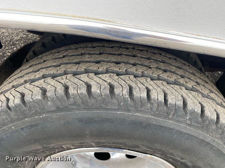 image for item KB9444 2001 Dodge Ram 3500  Quad Cab utility bed pickup truck