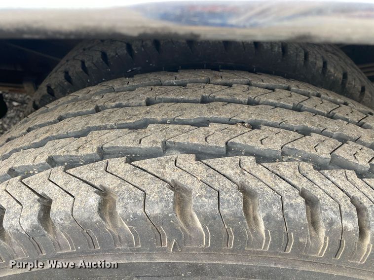 image for item KB9444 2001 Dodge Ram 3500  Quad Cab utility bed pickup truck