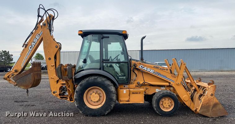 image for item KB9459 2007 Case 580 Super M  backhoe