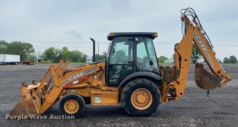image for item KB9459 2007 Case 580 Super M  backhoe