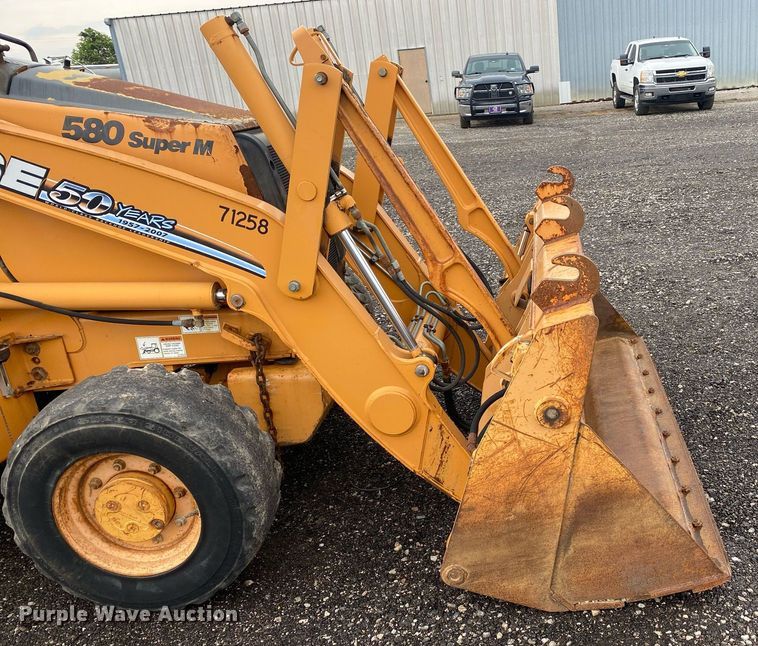 image for item KB9459 2007 Case 580 Super M  backhoe