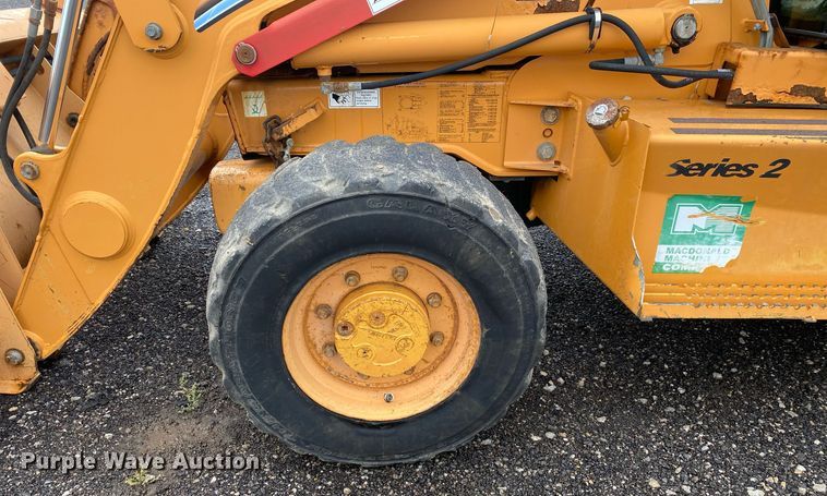 image for item KB9459 2007 Case 580 Super M  backhoe