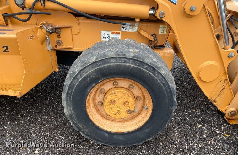 image for item KB9459 2007 Case 580 Super M  backhoe