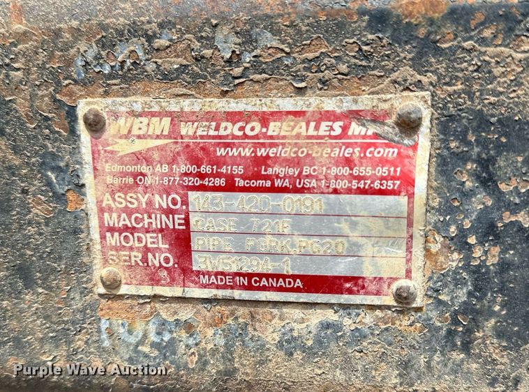 image for item KL9126 2011 Case 821F  wheel loader