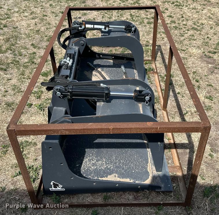 image for item KL9149 Wolverine  72"W skid steer grapple bucket