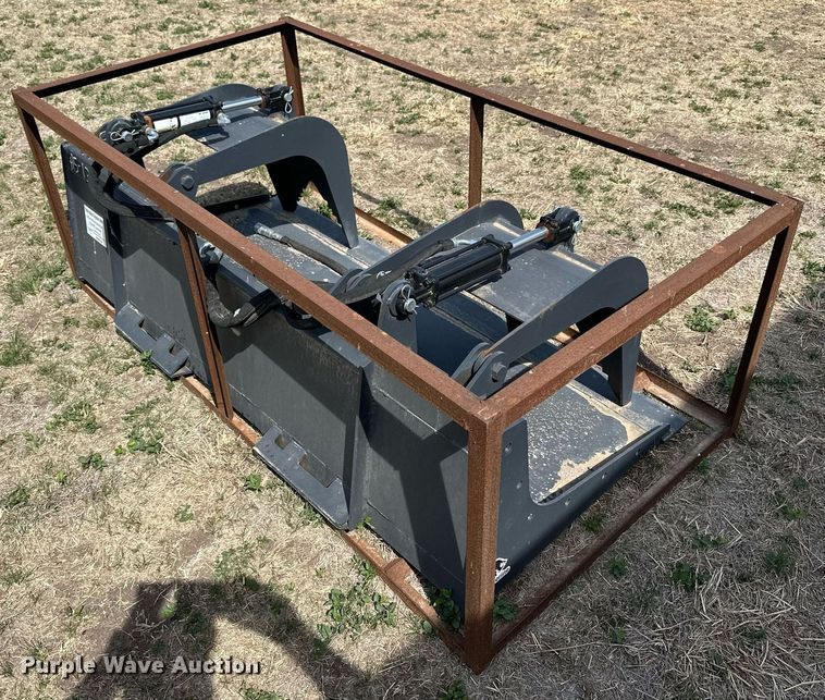 image for item KL9149 Wolverine  72"W skid steer grapple bucket