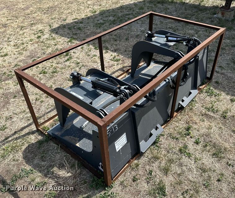 image for item KL9149 Wolverine  72"W skid steer grapple bucket