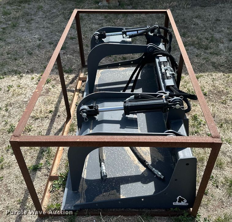 image for item KL9149 Wolverine  72"W skid steer grapple bucket