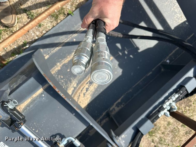 image for item KL9149 Wolverine  72"W skid steer grapple bucket