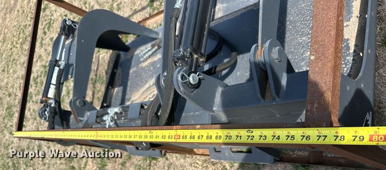 image for item KL9149 Wolverine  72"W skid steer grapple bucket