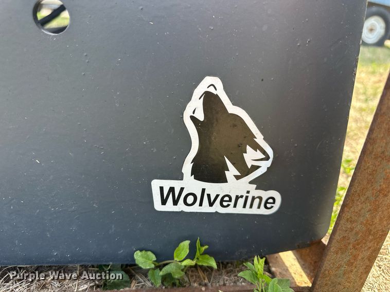 image for item KL9149 Wolverine  72"W skid steer grapple bucket