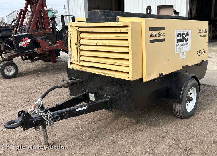 image for item KL9154 Atlas Copco XAS 186  air compressor