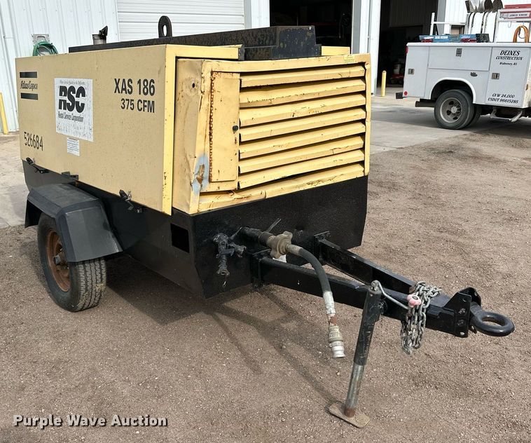 image for item KL9154 Atlas Copco XAS 186  air compressor