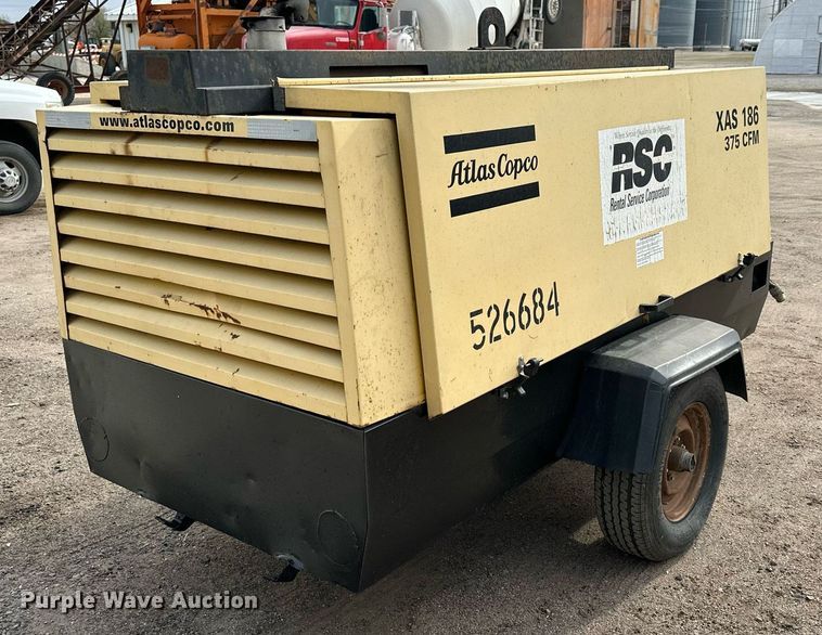 image for item KL9154 Atlas Copco XAS 186  air compressor