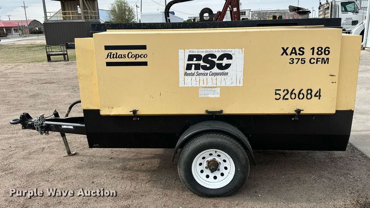 image for item KL9154 Atlas Copco XAS 186  air compressor