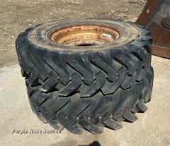 image for item KU9937 (2) Solideal 14.00-24TG tires and wheels