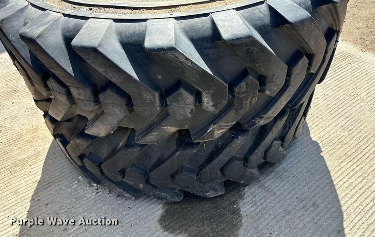 image for item KU9937 (2) Solideal 14.00-24TG tires and wheels