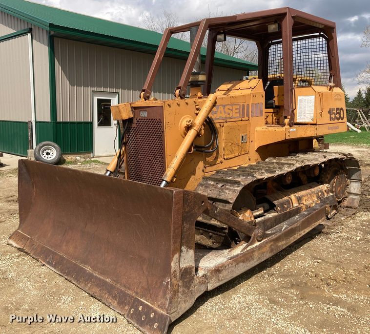 image for item KU9938 1987 Case 1550  dozer