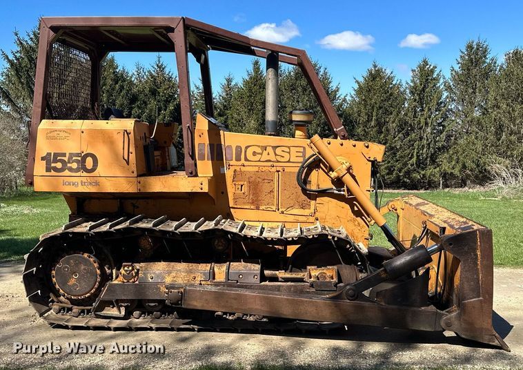 image for item KU9938 1987 Case 1550  dozer
