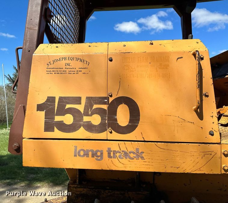 image for item KU9938 1987 Case 1550  dozer