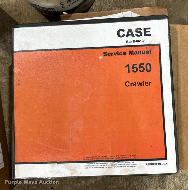 image for item KU9938 1987 Case 1550  dozer