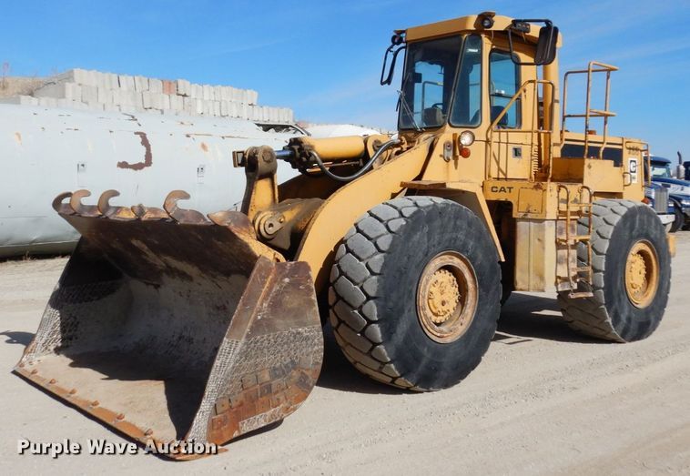image for item KU9943 1983 Caterpillar 966D  wheel loader