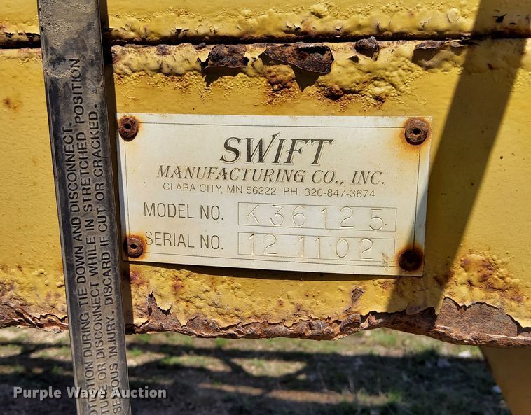 image for item KU9972 Swift EZ Stacker K36125  radial stacker