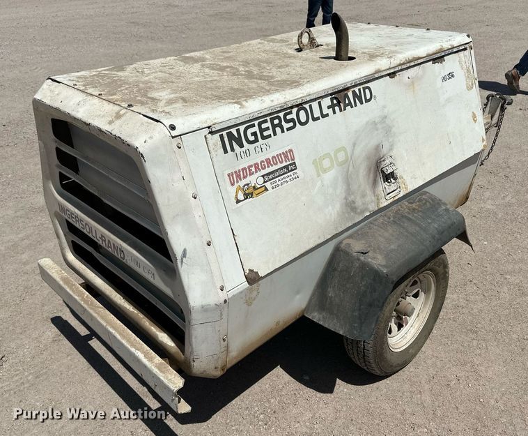 image for item KX9012 Ingersoll Rand P-100D-W-D  air compressor