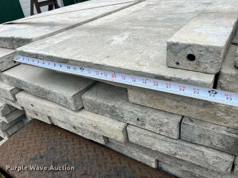 image for item LA9939 Approximately 114 concrete forms