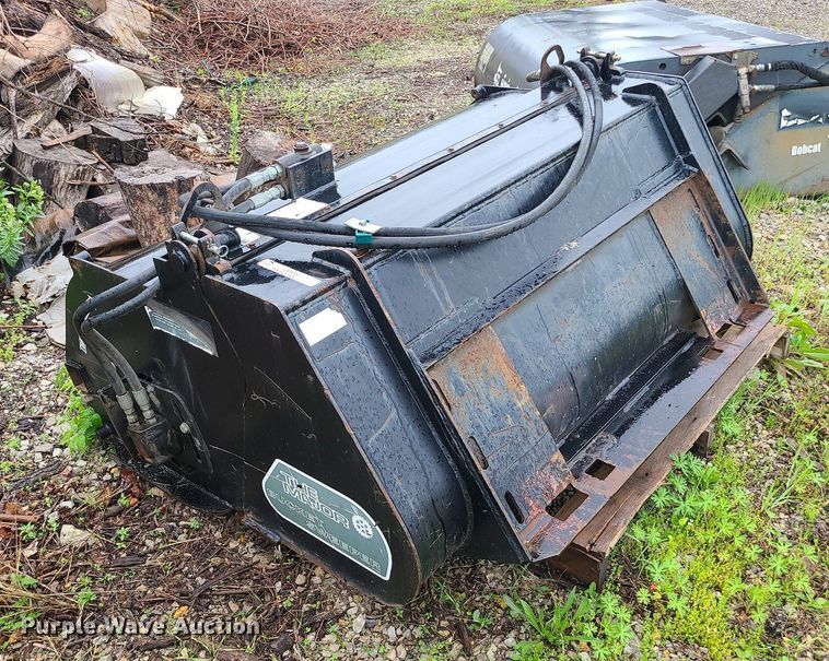 image for item LE9054 The Major Bucket Sweeper  skid steer broom