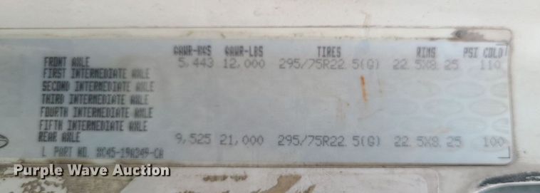 image for item LE9067 1999 Sterling A-Line  dump truck