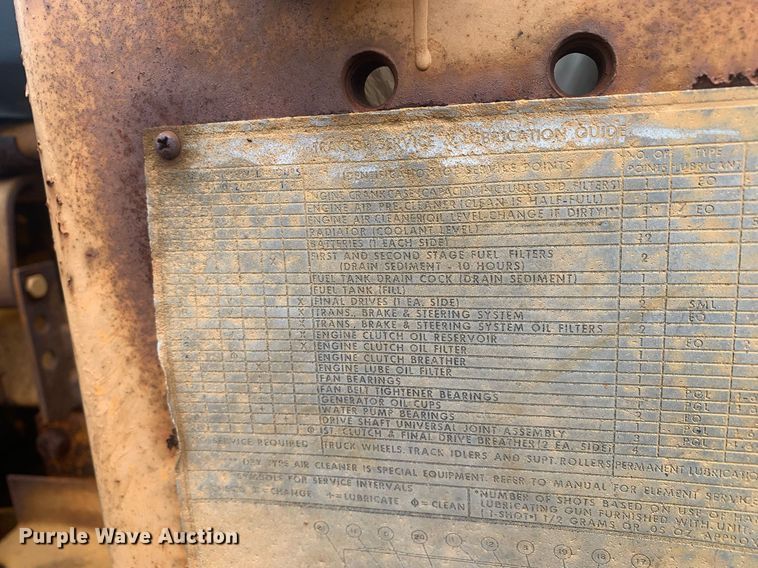 image for item LH9612 Allis Chalmers HD6  dozer