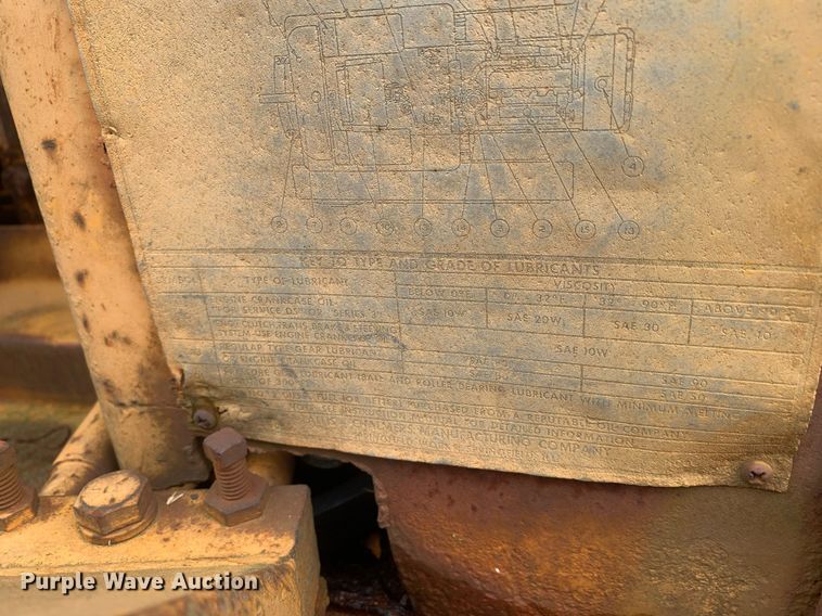 image for item LH9612 Allis Chalmers HD6  dozer