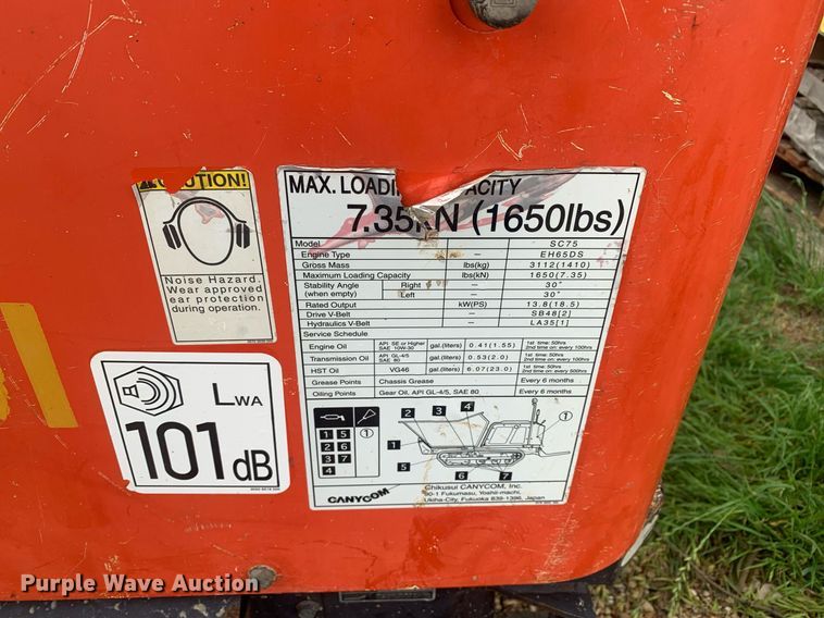 image for item LH9623 2017 Canycom SC75  power buggy