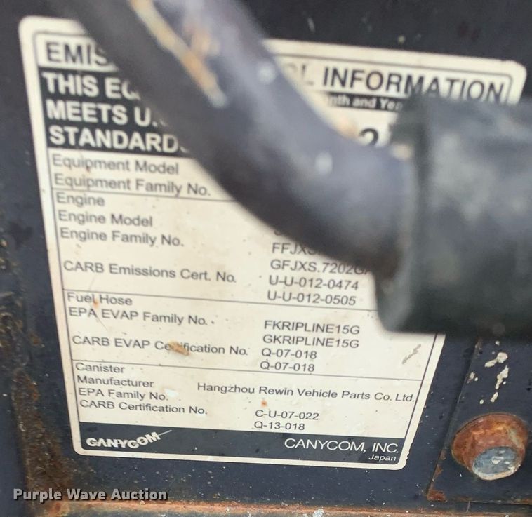 image for item LH9623 2017 Canycom SC75  power buggy