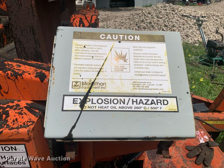 image for item LH9629 2014 Marathon TRA- REM  melter applicator