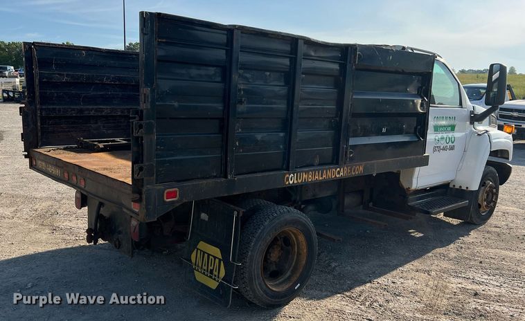 image for item LI9695 2006 GMC C4500  dump flatbed truck