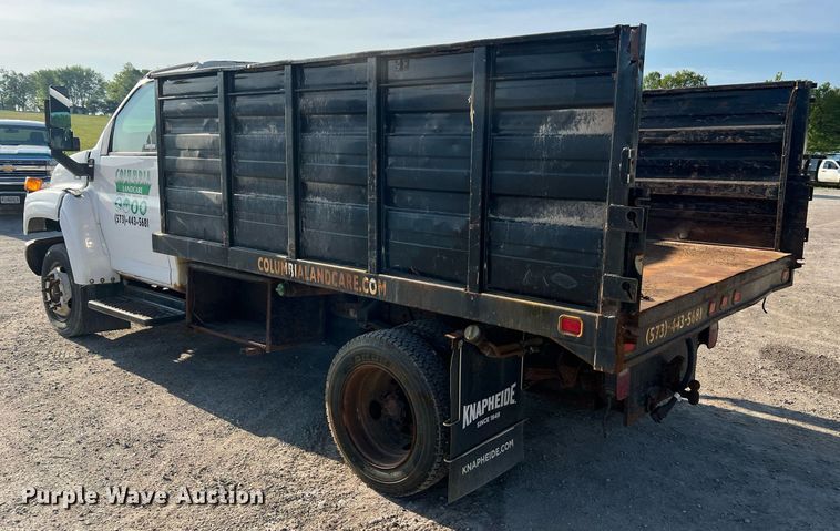 image for item LI9695 2006 GMC C4500  dump flatbed truck