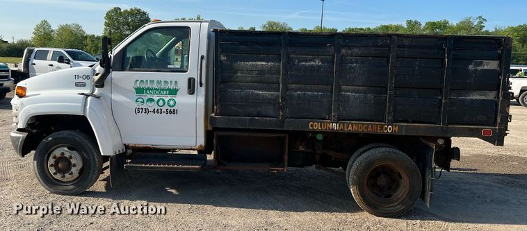 image for item LI9695 2006 GMC C4500  dump flatbed truck