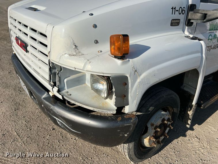 image for item LI9695 2006 GMC C4500  dump flatbed truck